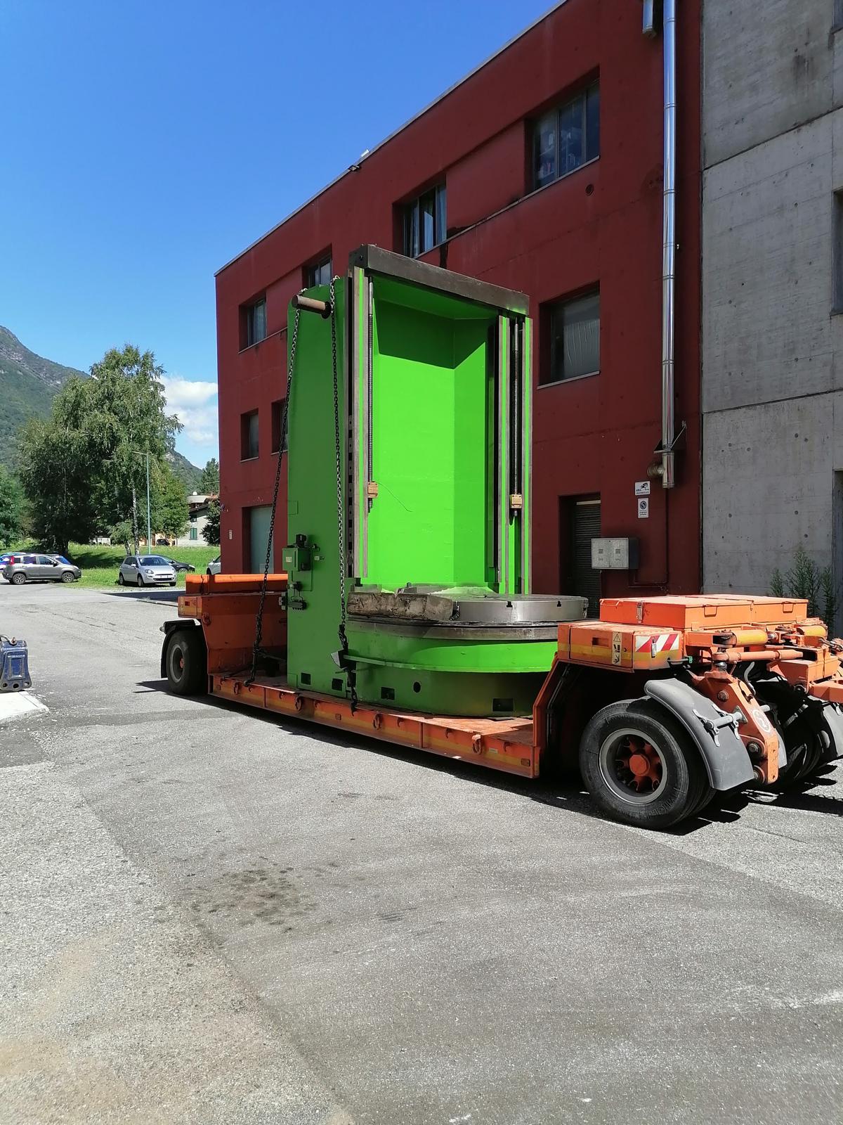 Trasloco e installazione macchinari